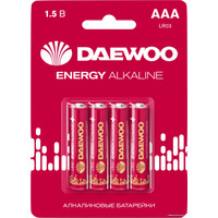 Батарейка Daewoo Energy Alkaline AAA 4 шт. 5029903