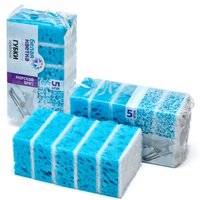 Губка Белая кветка Морской бриз 0204 (5 шт)