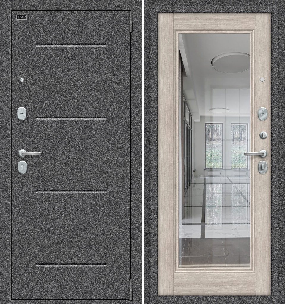 

Металлическая дверь el'Porta Porta S 104.П61 (Антик Серебро/Cappuccino Veralinga)