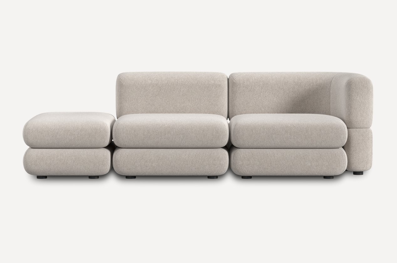 

Модульный диван Divan Brera-8 Bucle Beige 266156 (бежевый)