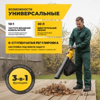 Садовая воздуходувка Garvill WD1355A