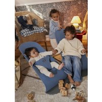 Шезлонг BabyBjorn Bliss Woven melange 0060.33 (blue)