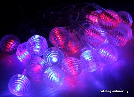 

Светодиодная гирлянда Luazon Метраж Шарики льда Led-20 (5 м, мульти) [185509]