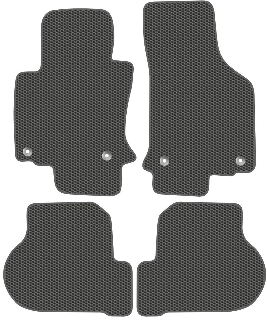 Комплект ковриков для авто Alicosta Volkswagen Jetta V (седан / 1K2) 2005 - 2010 (серый)