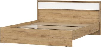 Кровать Mio Tesoro Некст 1 160x200 (дуб золотой/белый)