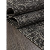 Циновка Merinos Kair S136-STAN-BLACK-GRAY (1х2)