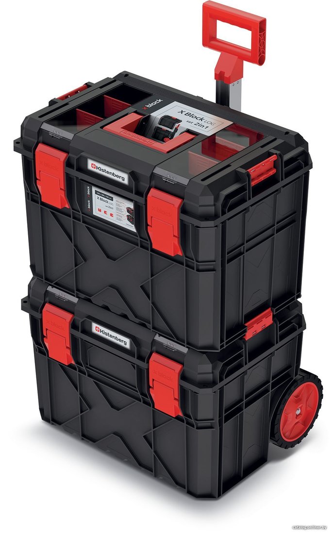 Тележка Kistenberg X-Block Log Mobile Tool Box Set KXBS604085F-S411