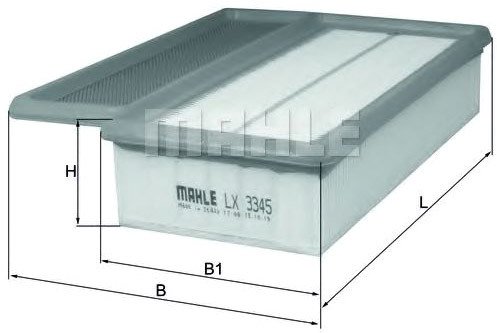 

Воздушный фильтр Mahle Knecht LX3345
