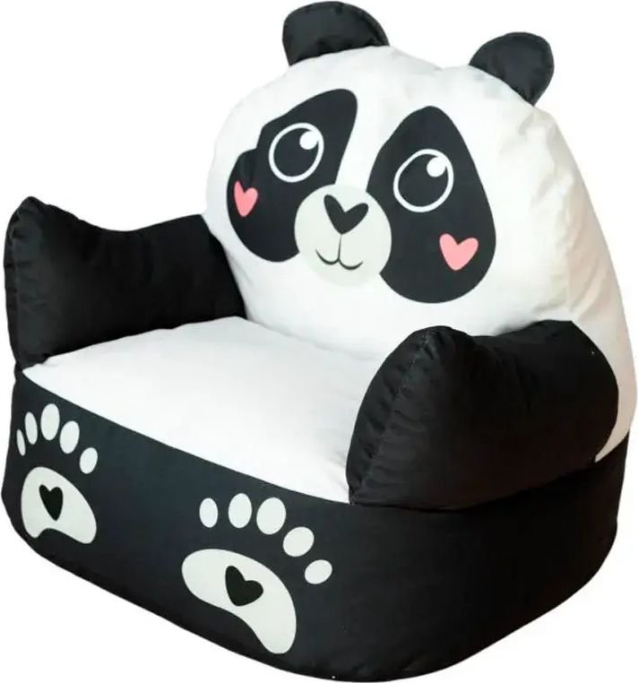 

Пуфик DreamBag Панда L (Бело-черный)