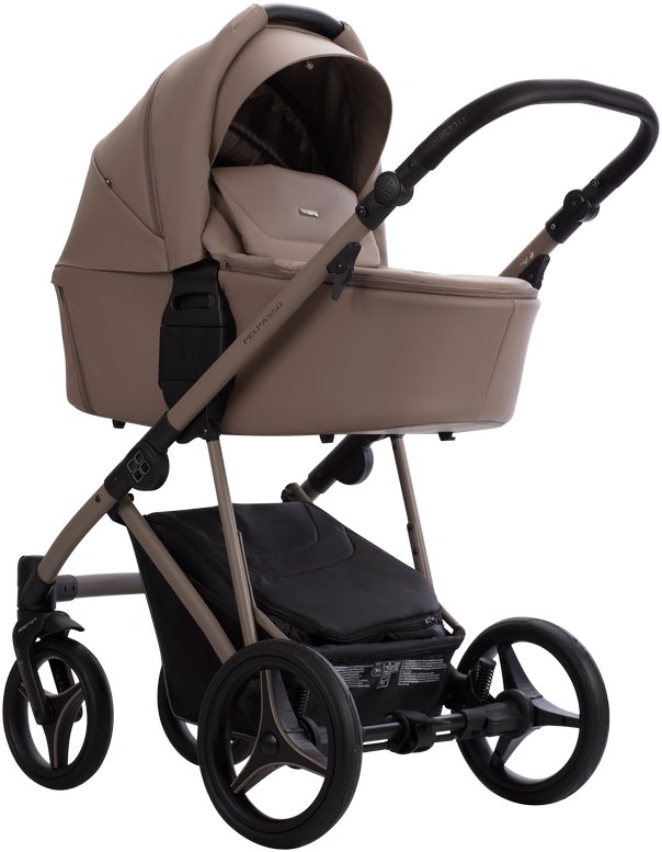 

Универсальная коляска BEBETTO Pelpasso 2в1 Pro (04 Kaszmir/светло-бежевая кожа)