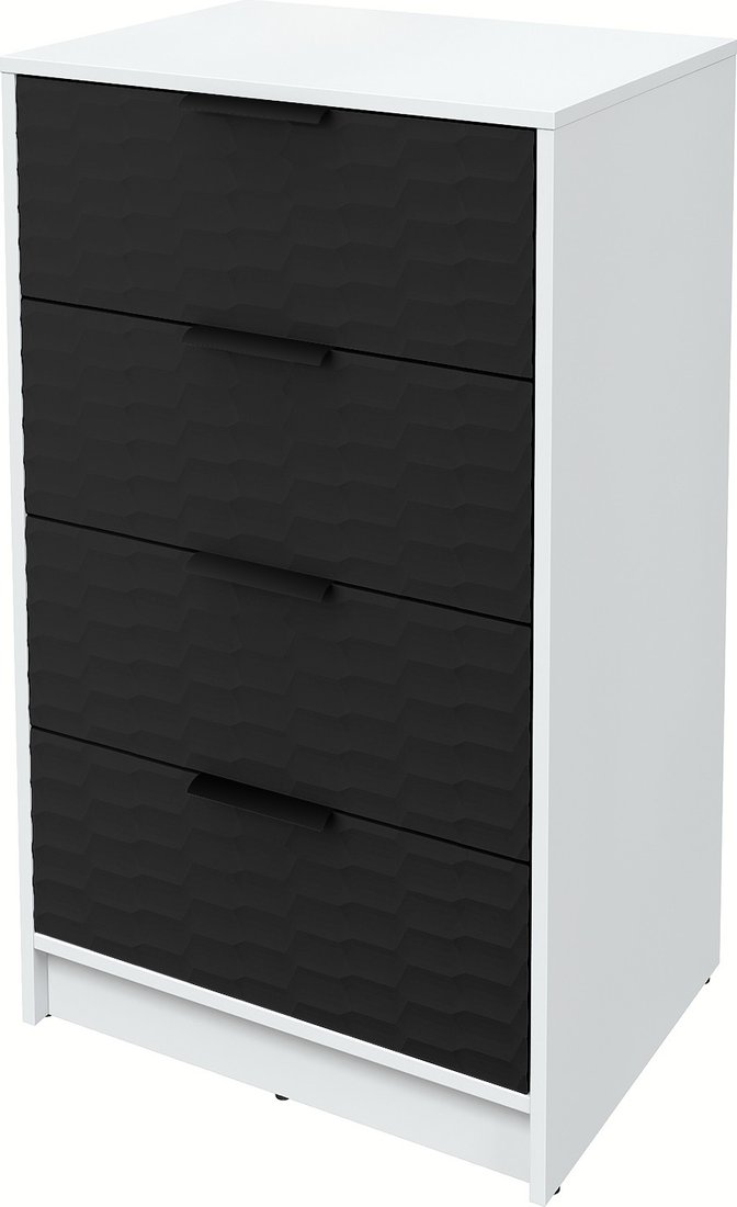 

Комод Интерлиния Концепт Зодиак КТ-К60 (белый платинум/черный)