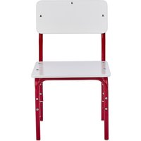 Детский стул Фея Мой малыш 0002742.28 (белый/красный)