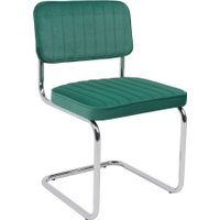 Офисный стул AksHome Славия Люкс Kiton 709 (зеленый велюр/хром) в Гомеле