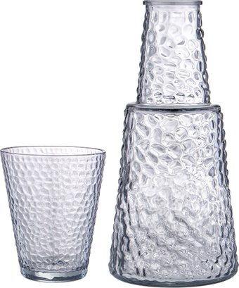 Набор стаканов для воды и напитков Agness 889-167 (с крышкой-стаканом)