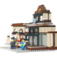 Конструктор Sluban M38-B0236 Железнодорожный вокзал