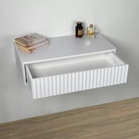 Туалетный столик без зеркала Shtabe Royal 5014 эко (белый)