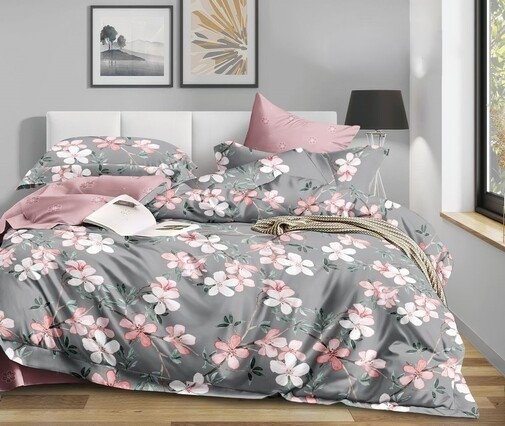 

Евро комплект постельного белья Реноме Евро Оливковая коллекция. Простыня на резинке УУ 1612 (поплин)