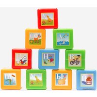 Кубики Юг-Пласт Азбука 5016