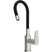 Смеситель Cersanit Moduo однорычажный с гибким изливом 64842 (хром)