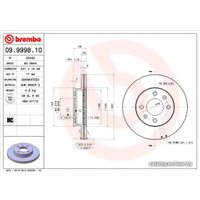  Brembo 09999810