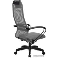 Офисное кресло Metta SU-BP-8 (хром, светло-серый)