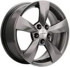 Литые диски Khomen KHW1504 (Fabia) 15x6 5x100мм DIA 57.1мм ET 43мм G-Silver
