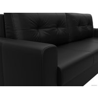 Диван Лига диванов Лига-031 121277 (экокожа черный)