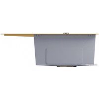 Кухонная мойка Mixline Pro 552927 (золото, с сифоном)