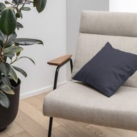 Декоративная подушка Волшебная ночь 40x40 764710 (рогожка, индиго)