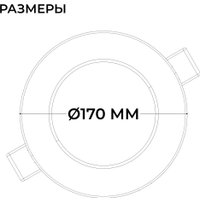 Точечный светильник Apeyron Electrics 06-163