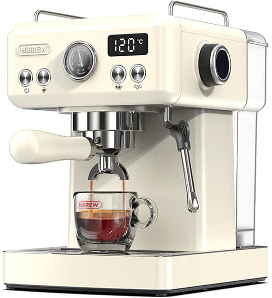 

Рожковая кофеварка Hibrew Hibrew H10A (желтый)