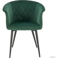 Стул с подлокотниками Halmar K421 (темно-зеленый)