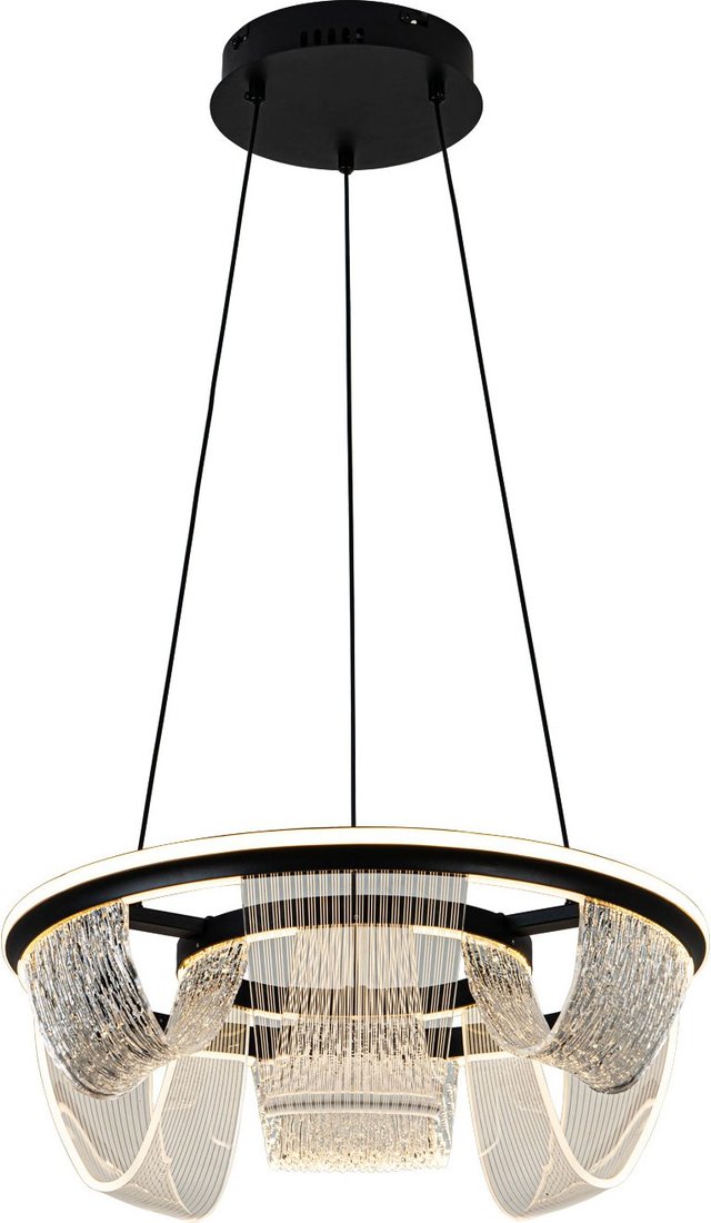 

Подвесная люстра LED4U L7706-460 BK