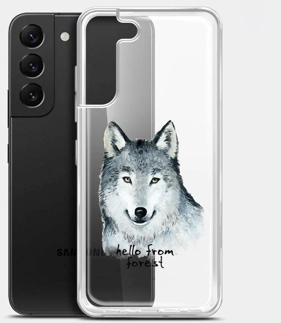 Чехол для телефона BoraSCO ArtWorks для Samsung Galaxy S22+ 51468 (прозрачный/рисунок)