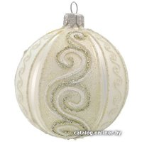 Елочная игрушка Орбитал Д-314 (белый) 200-019-1