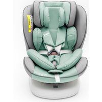 Детское автокресло Amarobaby Champion Isofix AMARO-2008CH-Se/Bi (серый/бирюзовый)