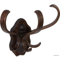 Вешалка для одежды Мебелик В 3Н (темно-коричневый)