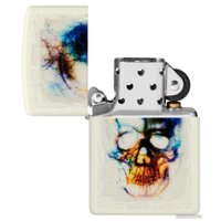 Зажигалка Zippo Skull Design Glow In The Dark Green 48563 в Барановичах