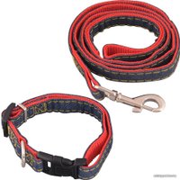 Ошейник с поводком Мультидом Стиль VL40-12 (р. M)