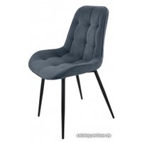 Стул Гальваник Флоренция (ткань, черный муар/catania steel)