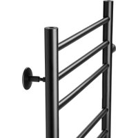 Полотенцесушитель Ростела Свирель V 500x800/9 1" (Ral 9005, боковое подключение)