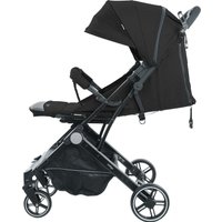 Коляска прогулочная «книга» Indigo Trip (черный)