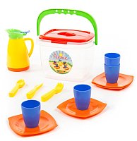 

Набор игрушечной посуды Полесье Алиса для пикника №2 40763