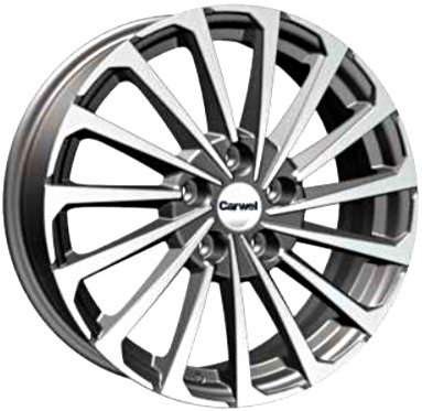 

Литые диски Carwel Кагра 1721 17x6.5" 5x108мм DIA 65.1мм ET 47мм AST