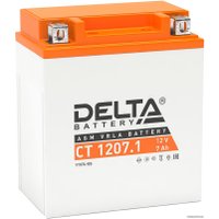 Мотоциклетный аккумулятор Delta CT 1207.1 (7 А·ч)