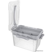 Ящик для хранения Эконова Grand Box 433224230 (6.65 л, светло-серый)