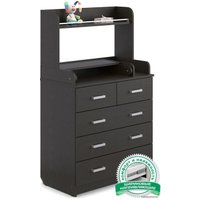 Детский комод Атон Мебель Сириус-2 с полкой 805 (венге)