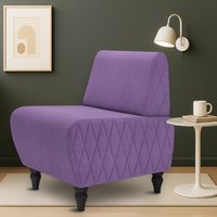 Интерьерное кресло MONOFIX Буно кресло (велюр/фиолетовый №18)