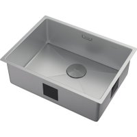 Кухонная мойка ZorG Zerox 59 U / IF Zurinox Steel