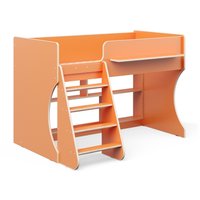 Кровать-чердак Можга Капризун 2 Р436 (оранжевый)